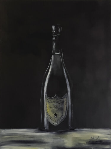 Dom Perignon Vintage wine van Helen She, Schilderij te koop op Singulart