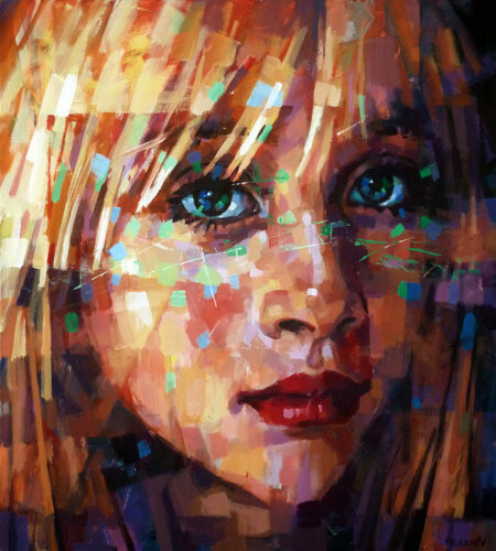 PORTRAIT_D di Aleksandr Ilichev, Pittura in vendita su Singulart
