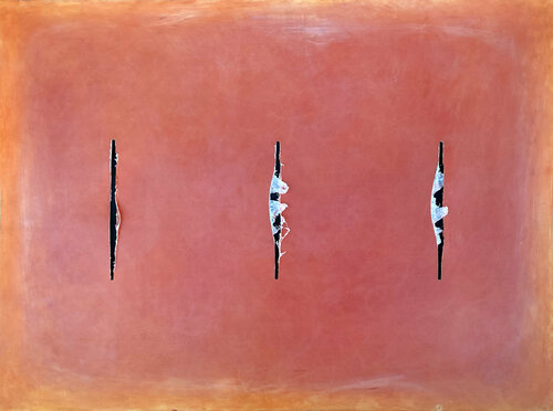 Double Story No:2 van Malcolm Koch, Schilderij te koop op Singulart