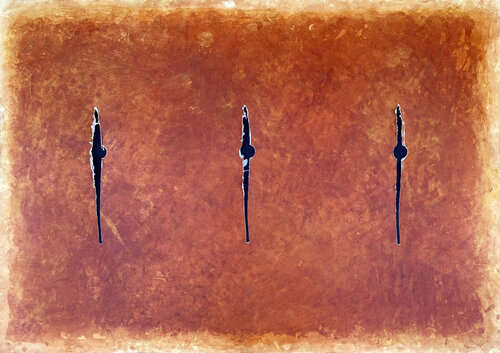 Double Story No:4 van Malcolm Koch, Schilderij te koop op Singulart
