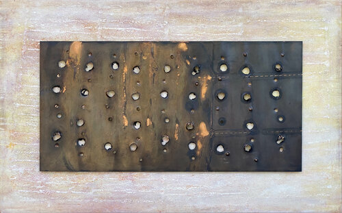 Duality Of Marks on oil de Malcolm Koch, Pintura a la venta en Singulart