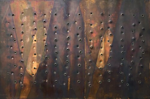 Smouldering Cosmos van Malcolm Koch, Schilderij te koop op Singulart