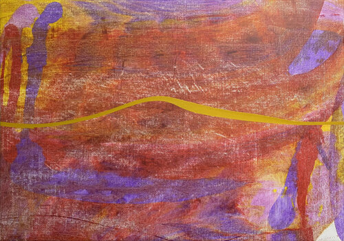 Exploration Line van Malcolm Koch, Schilderij te koop op Singulart
