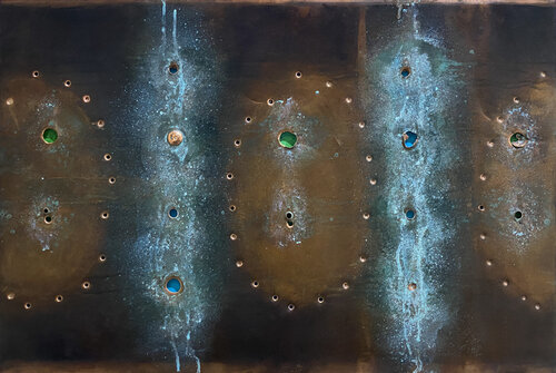 Dancing Between Creation And Decay de Malcolm Koch, Pintura a la venta en Singulart
