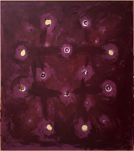 Helium Mask van Malcolm Koch, Schilderij te koop op Singulart