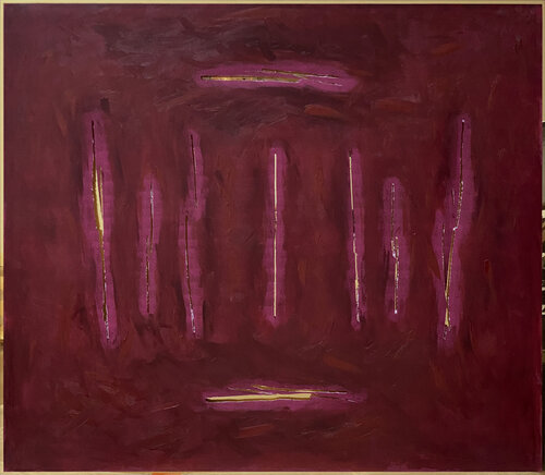 Slice Of Gold van Malcolm Koch, Schilderij te koop op Singulart