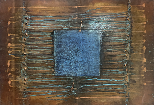 Verdigris in Flight von Malcolm Koch, Malerei kaufen auf Singulart