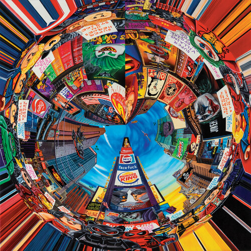 SUPERHEROES ON STRIKE SWIRL par Artpusher, Peinture en vente sur Singulart