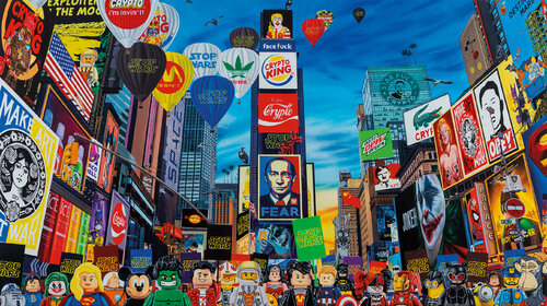 STOP WARS par Artpusher, Peinture en vente sur Singulart