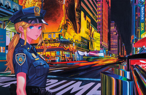 Trumpzilla van Artpusher, Schilderij te koop op Singulart