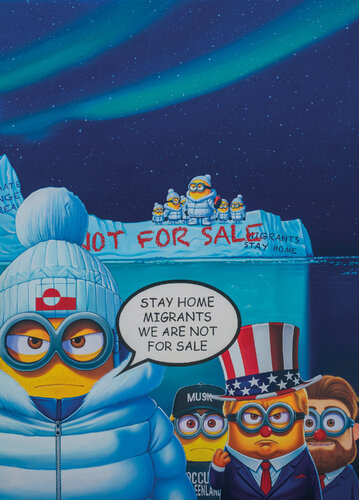 Not for sale von Artpusher, Malerei kaufen auf Singulart