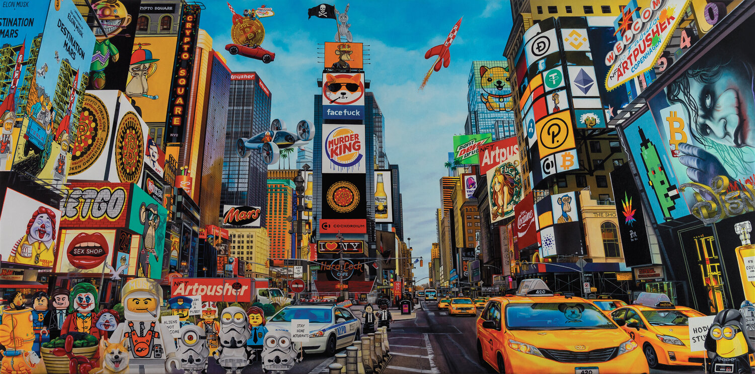Crypto Square Artpusher