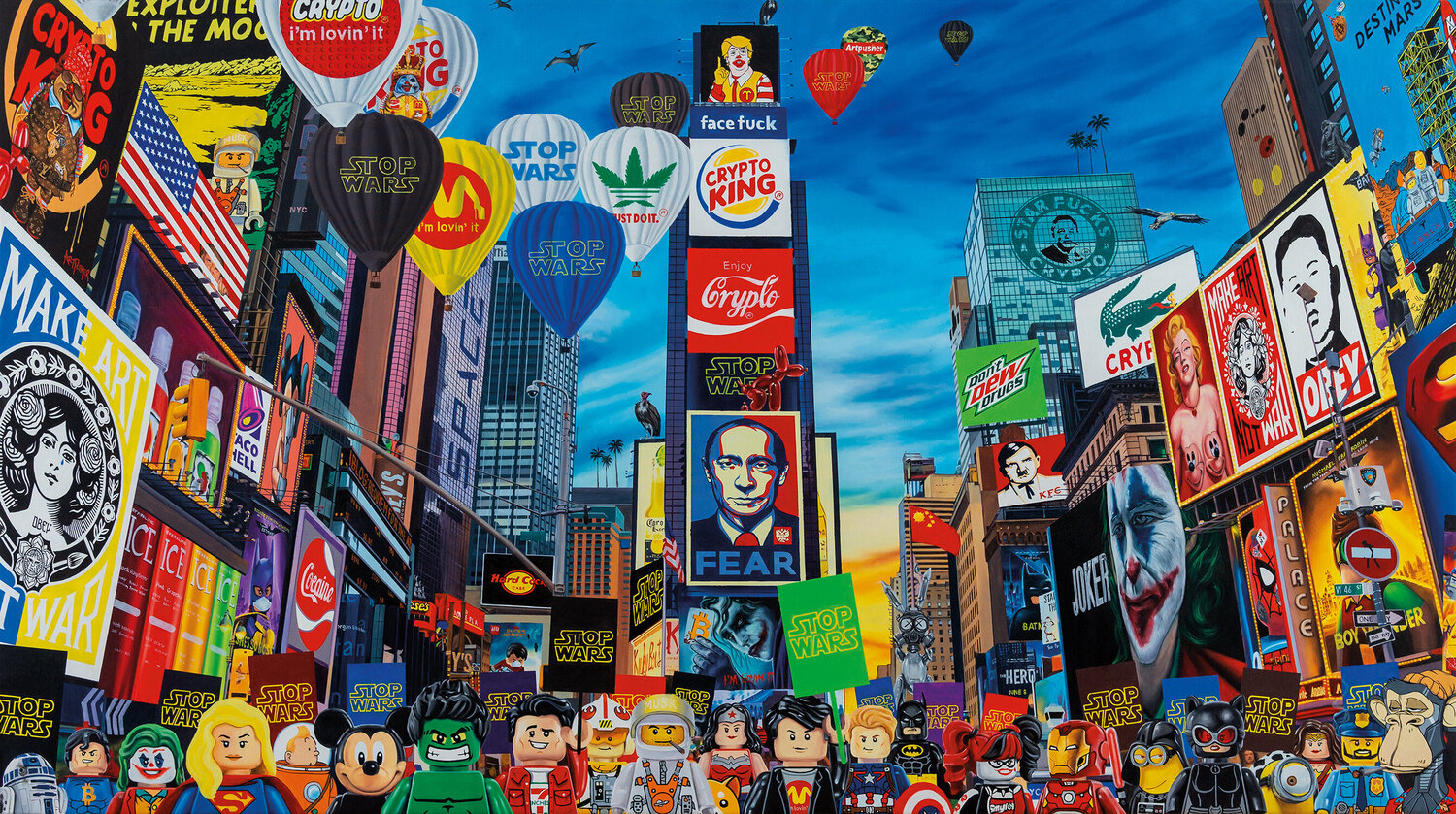 STOP WARS Artpusher