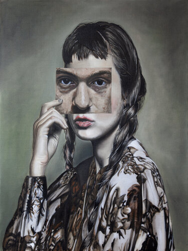 Mask No. 1 par Gregory Malphurs, Peinture en vente sur Singulart