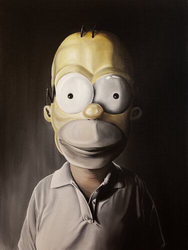 Mask No. 16 par Gregory Malphurs, Peinture en vente sur Singulart