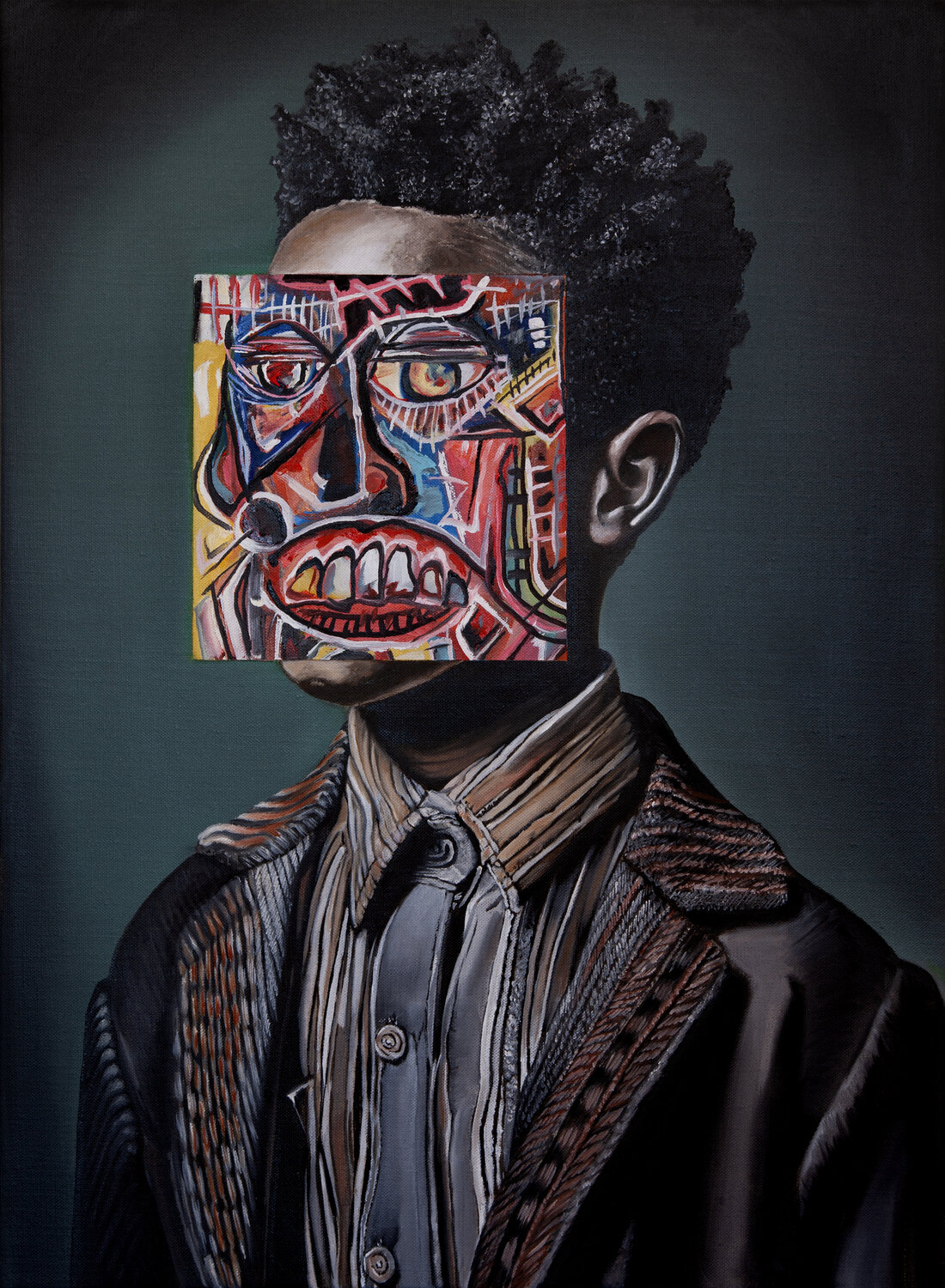 Mask No. 22 Gregory Malphurs