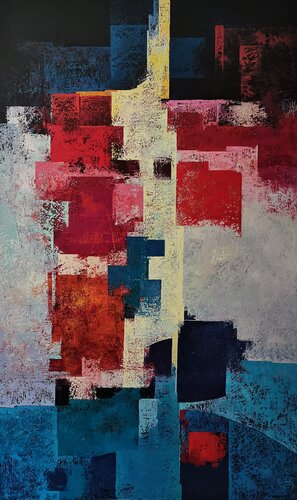 la terrasseta del Carajillo van Tomàs Sunyol, Schilderij te koop op Singulart