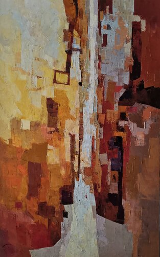 Une rue de Mallorca de Tomàs Sunyol, Pintura a la venta en Singulart