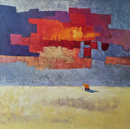 Red storm von Tomàs Sunyol, Malerei kaufen auf Singulart