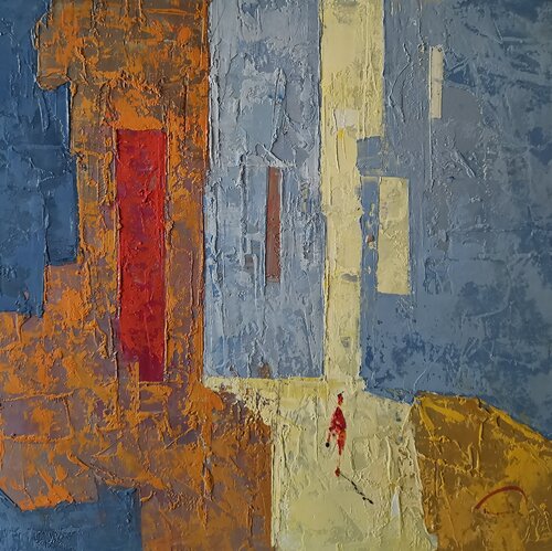 The red Window van Tomàs Sunyol, Schilderij te koop op Singulart