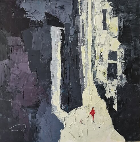 Femme et chien von Tomàs Sunyol, Malerei kaufen auf Singulart