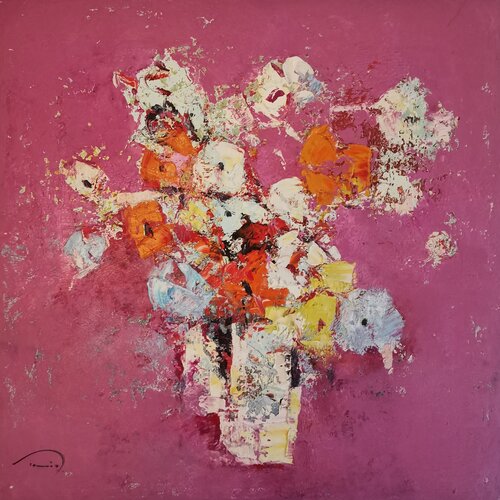 Magenta-Natural van Tomàs Sunyol, Schilderij te koop op Singulart