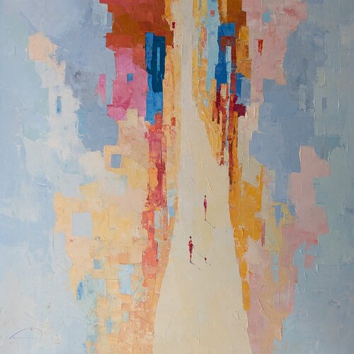 T m'attendras ? par Tomàs Sunyol, Peinture en vente sur Singulart
