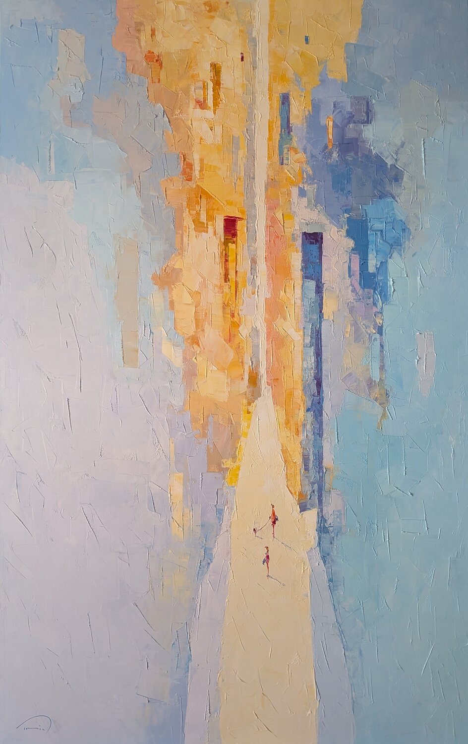 You Make me happy Tomàs Sunyol Original painting for sale