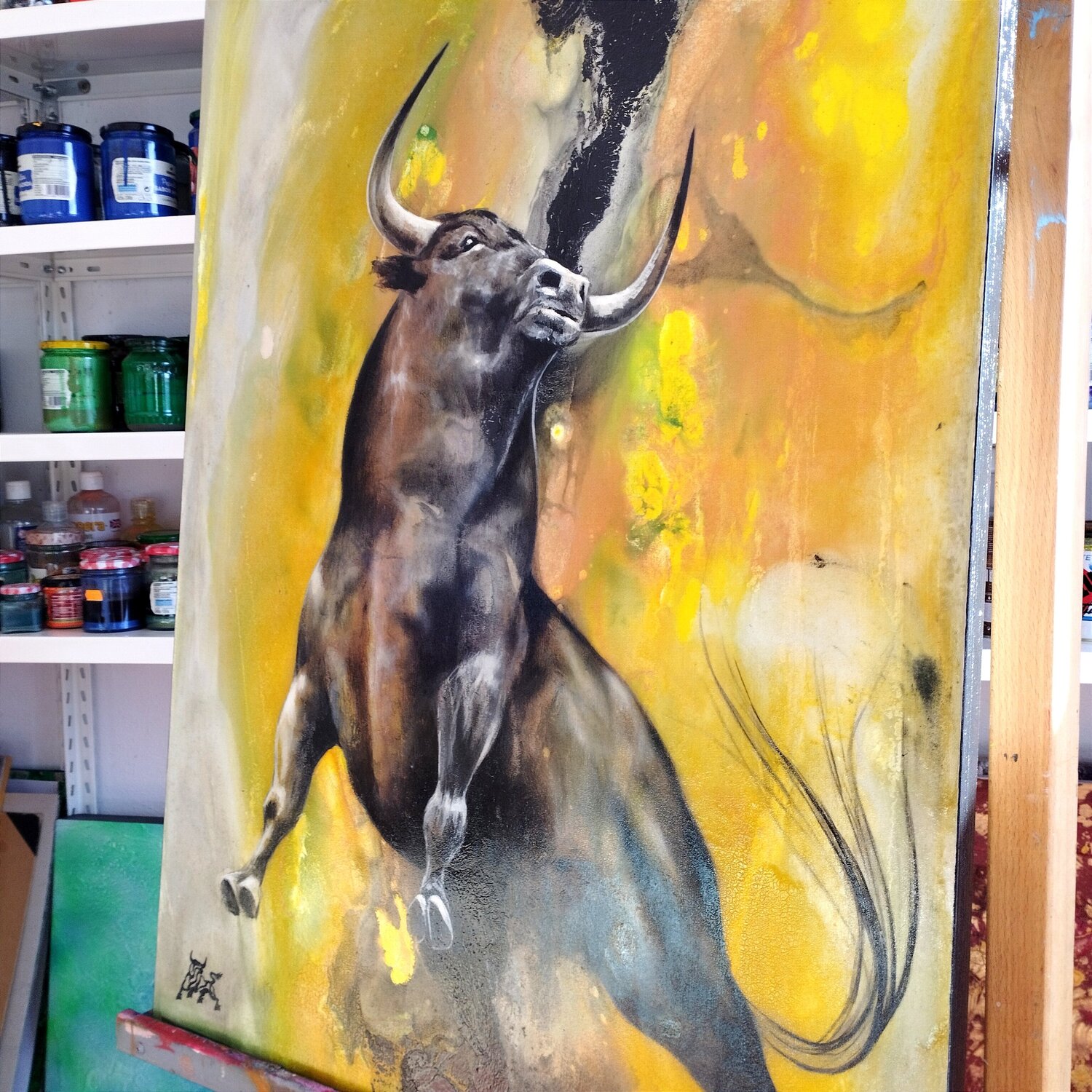 Toro Tribal Artist: Paintings for sale - Singulart