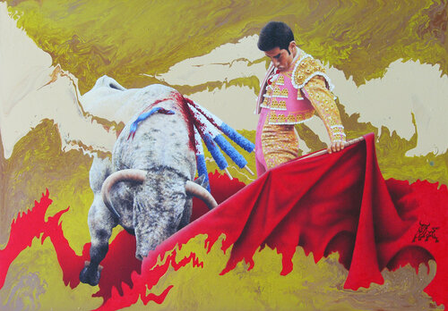 Natural - Jorge Ibáñez van Toro Tribal, Schilderij te koop op Singulart