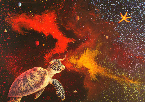 Universo marino van Toro Tribal, Schilderij te koop op Singulart
