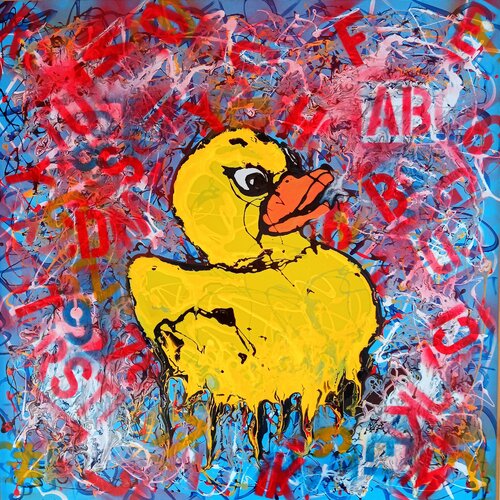 Pato Punk by Toro Tribal, Painting for Sale on Singulart