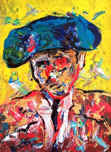 Torero van Toro Tribal, Schilderij te koop op Singulart