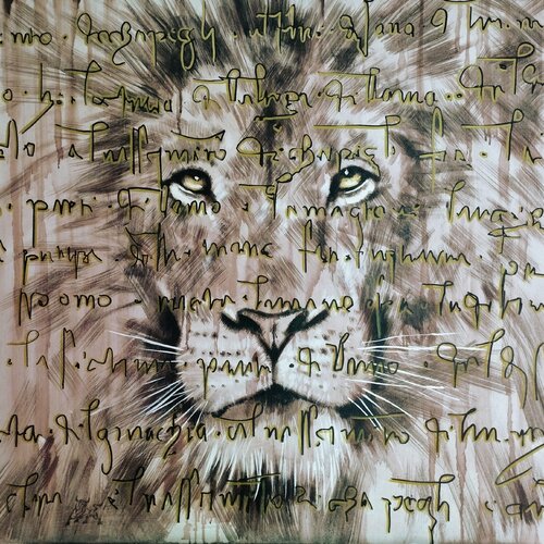 Leonardo van Toro Tribal, Schilderij te koop op Singulart