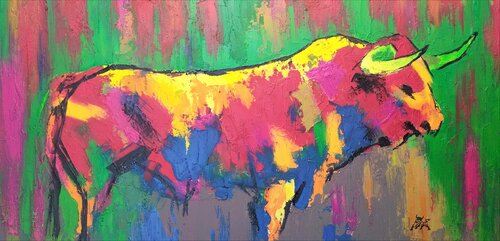 Arquitomía táurica van Toro Tribal, Schilderij te koop op Singulart