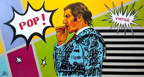 Puerta del príncipe van Toro Tribal, Schilderij te koop op Singulart
