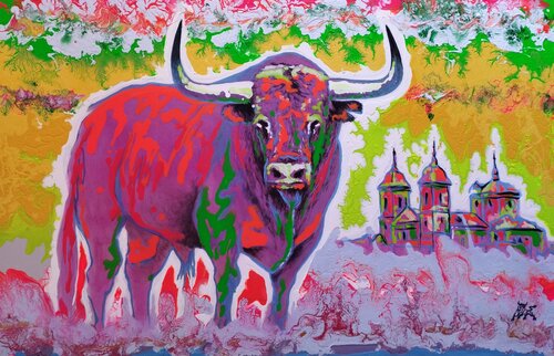 Sabio van Toro Tribal, Schilderij te koop op Singulart