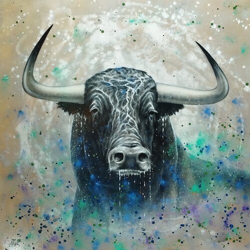 TLÁLOC van Toro Tribal, Schilderij te koop op Singulart