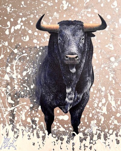 TORO METÁLICO van Toro Tribal, Schilderij te koop op Singulart