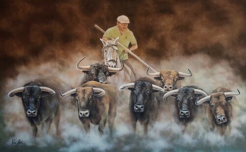 EMBISTIENDO HASTA EL FINAL Toro Tribal
