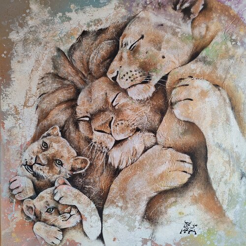UMNDENI van Toro Tribal, Schilderij te koop op Singulart