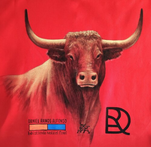 MULETA DANIEL RAMOS Toro Tribal