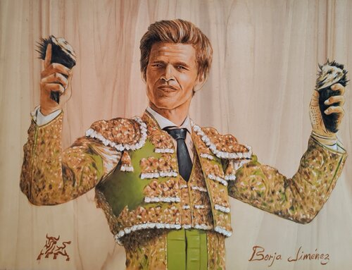 BORJA JIMÉNEZ van Toro Tribal, Schilderij te koop op Singulart