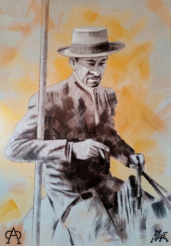 EDUARDO MIURA FERNÁNDEZ van Toro Tribal, Schilderij te koop op Singulart