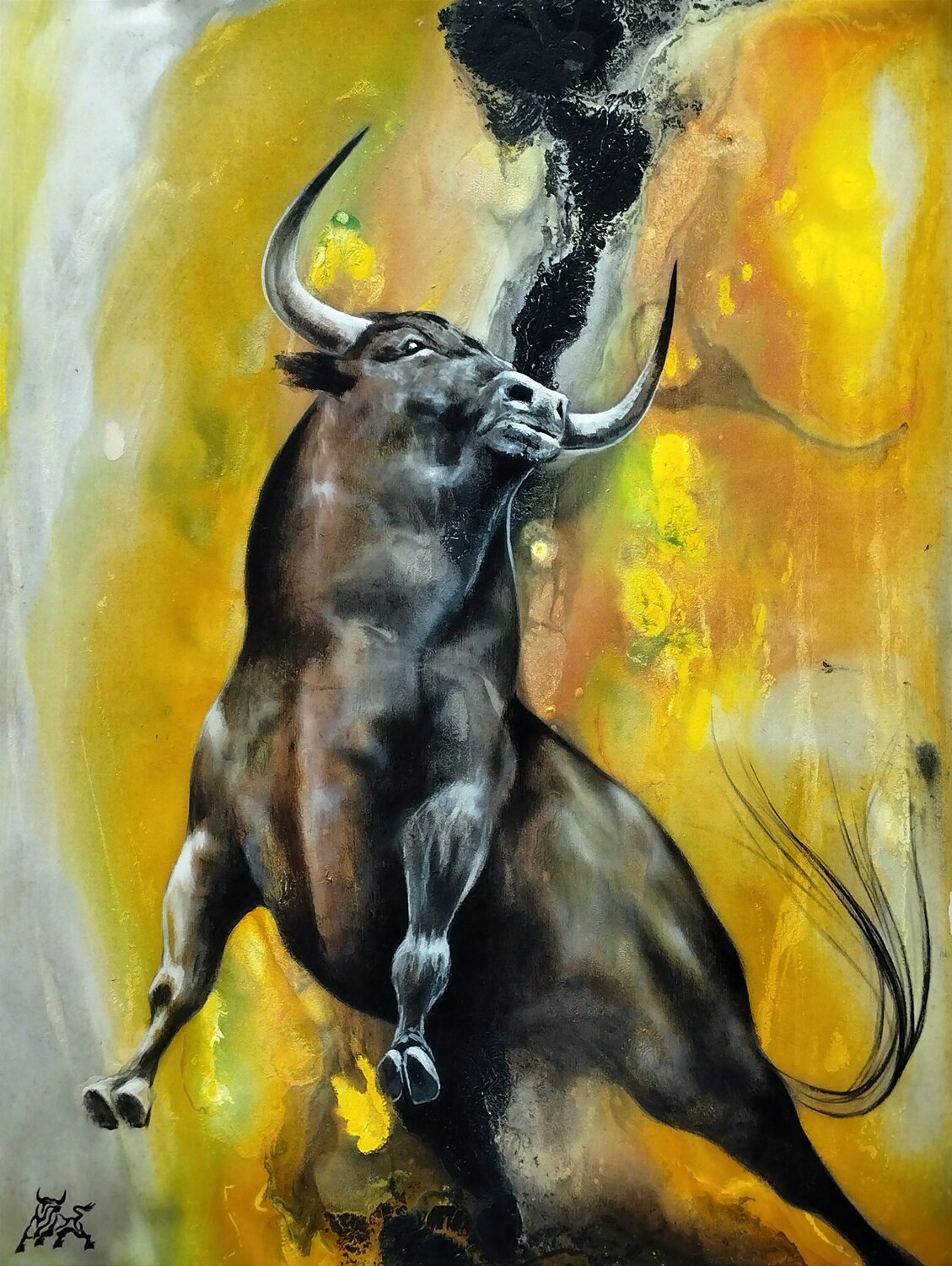 Toro Tribal Artist: Paintings for sale - Singulart