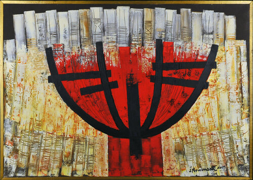 Abstracto Matérico 2 by Jaime Nowinski, Painting for Sale on Singulart
