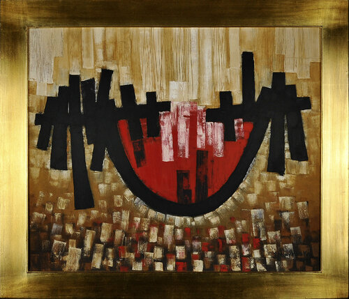 Estructura Abierta con Rojo von Jaime Nowinski, Malerei kaufen auf Singulart