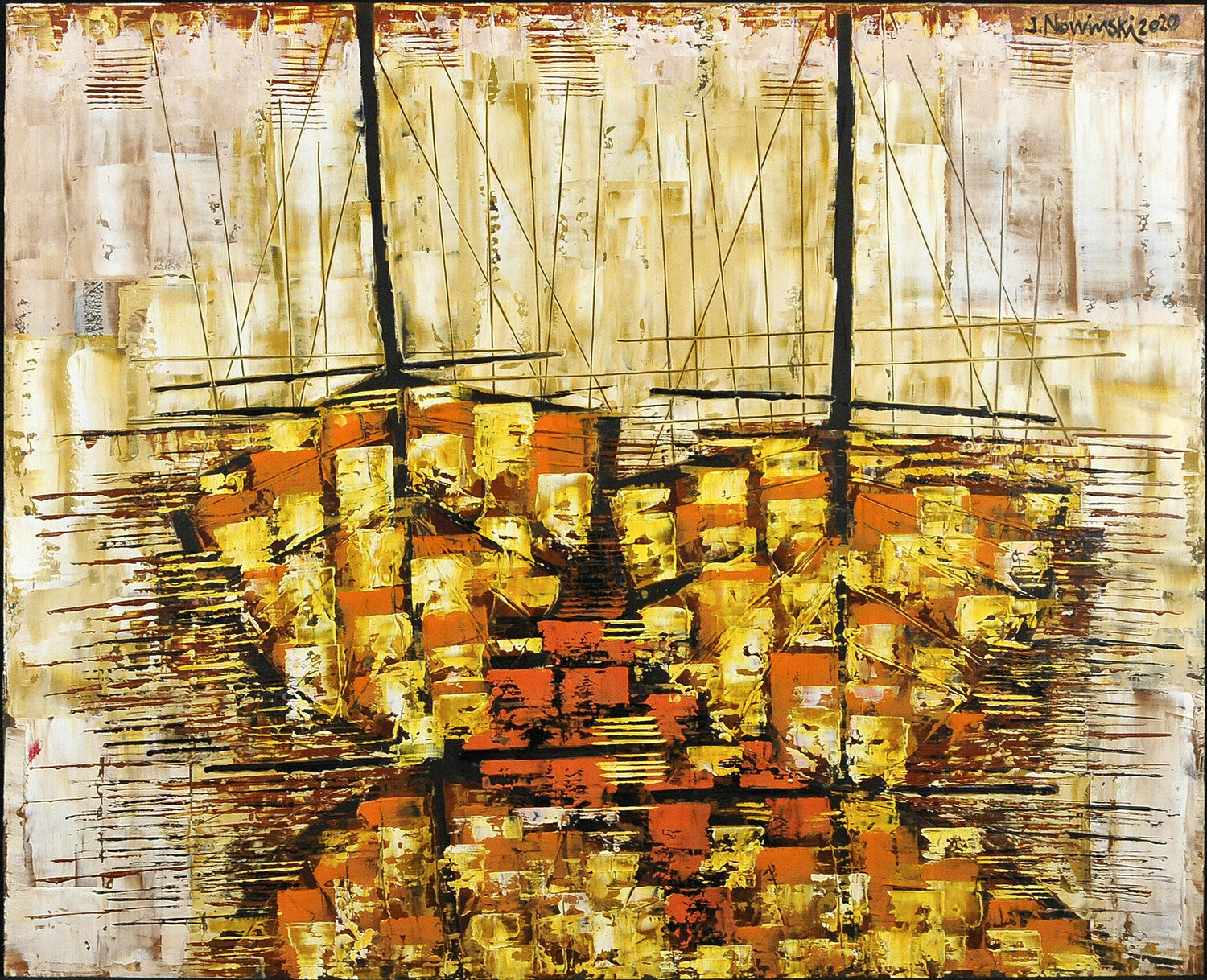 Barcas Abstractas Jaime Nowinski