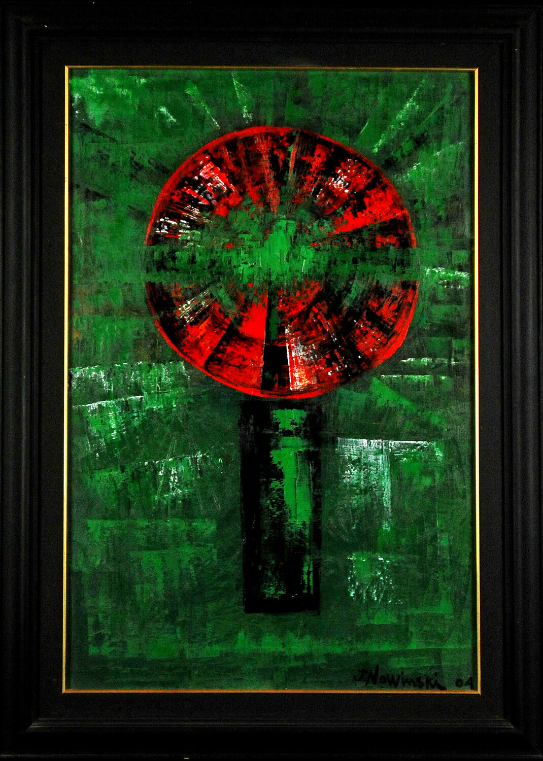 Concierto en Verde Jaime Nowinski Origineel schilderij te koop
