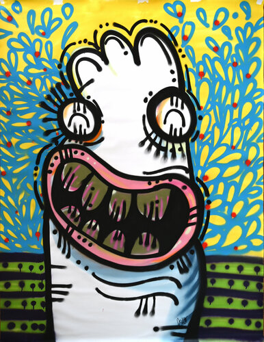 Adrian Adkins by Fatin Rahmouni, Painting for Sale on Singulart